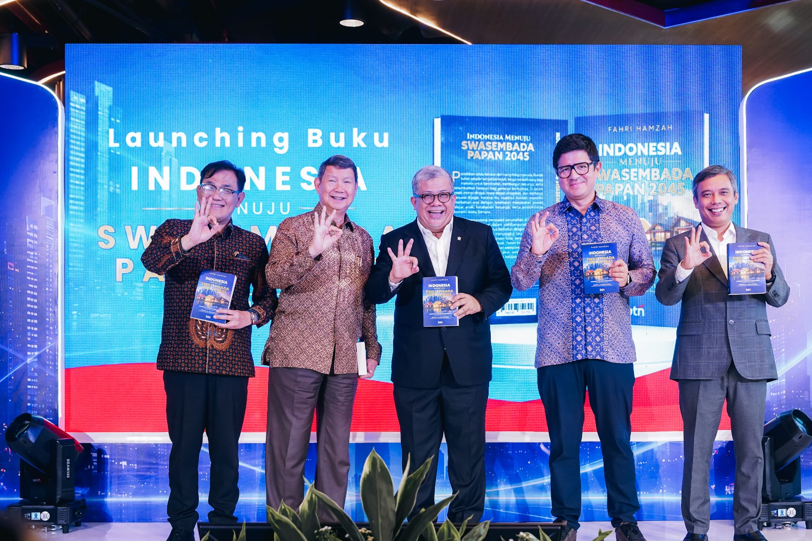 Fahri Hamzah Luncurkan Buku Strategi Swasembada Papan 2045