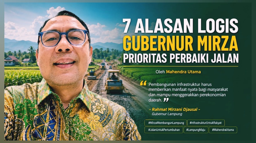 Gubernur Mirza Prioritas Perbaiki Jalan