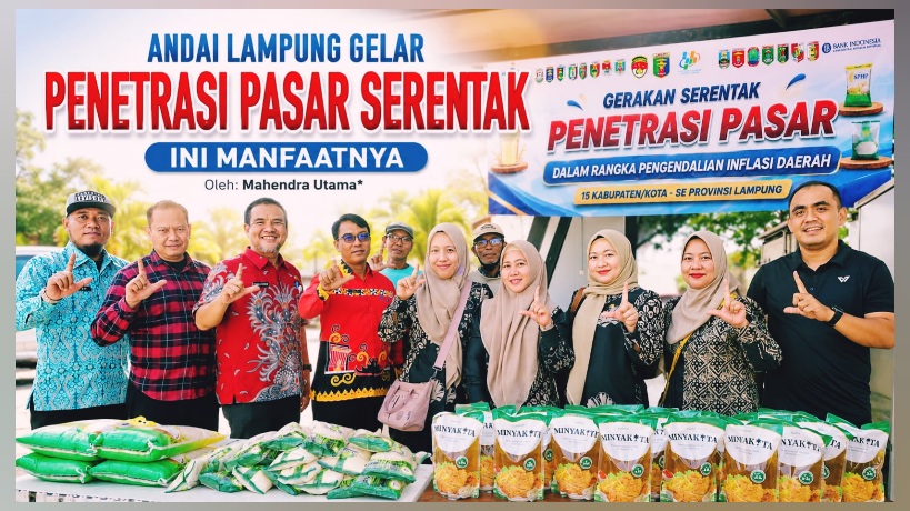 Lampung Gelar Penetrasi Pasar Serentak