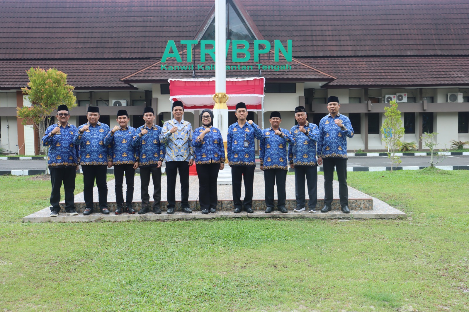 Peringati Hari Lahir Pancasila 2026, Kantah Palangka Raya Tegaskan Komitmen Pelayanan Berintegritas
