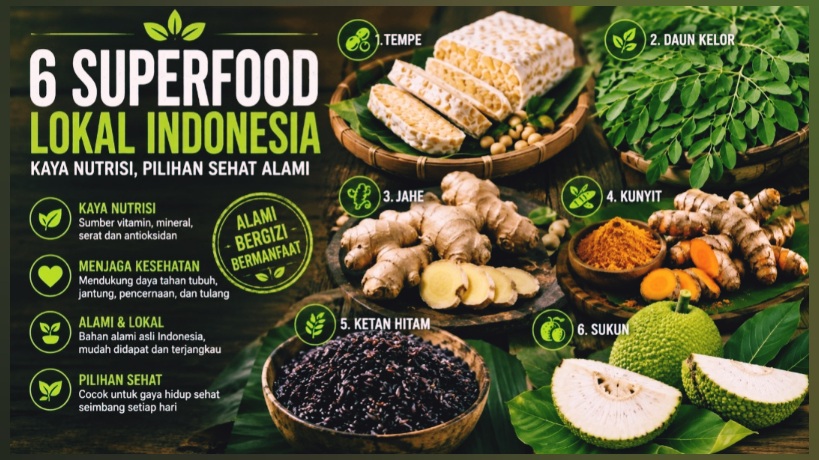 6 Superfood Lokal Indonesia yang Kaya Nutrisi