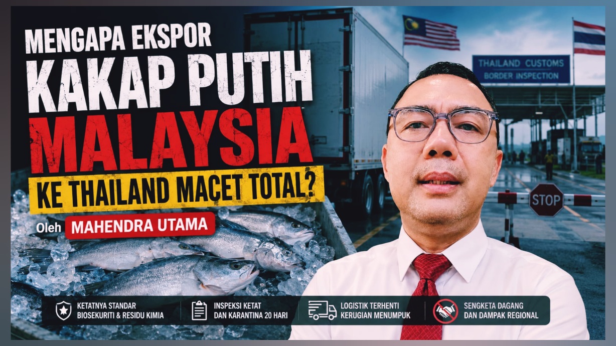 Ekspor Kakap Putih Malaysia ke Thailand