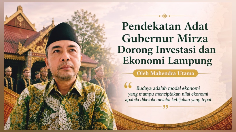 Pendekatan Adat Gubernur Mirza Dorong Investasi