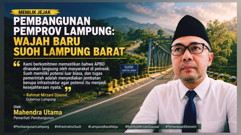 Wajah Baru Suoh Lampung Barat