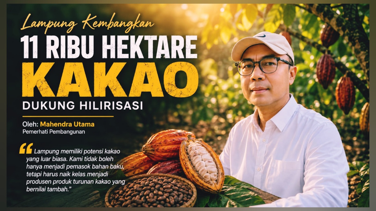 Lampung Kembangkan 11 Ribu Hektare Kakao