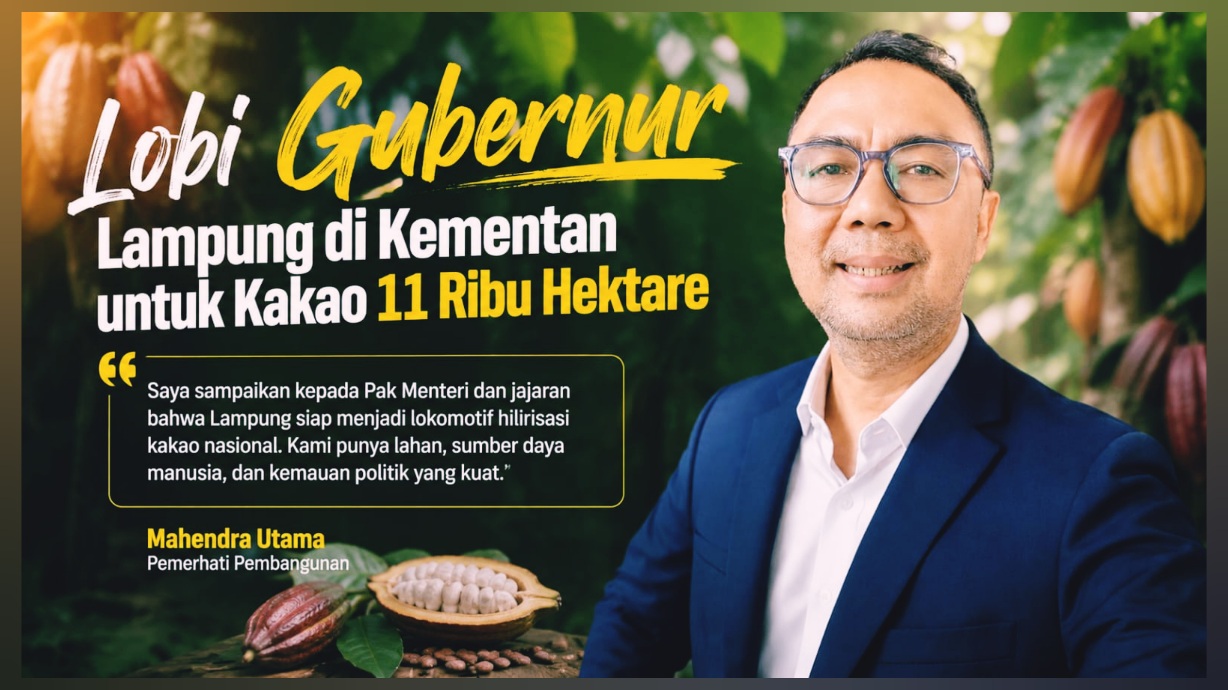 Lobi Gubernur Lampung di Kementan