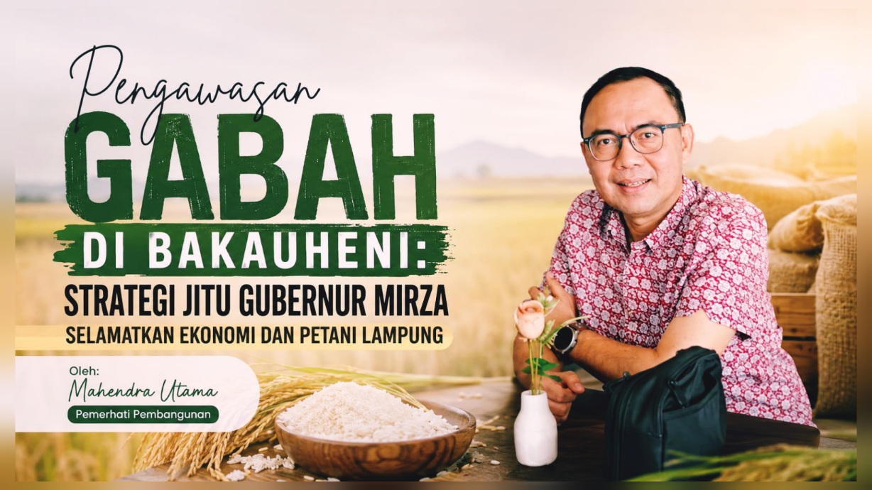 Pengawasan Gabah di Bakauheni