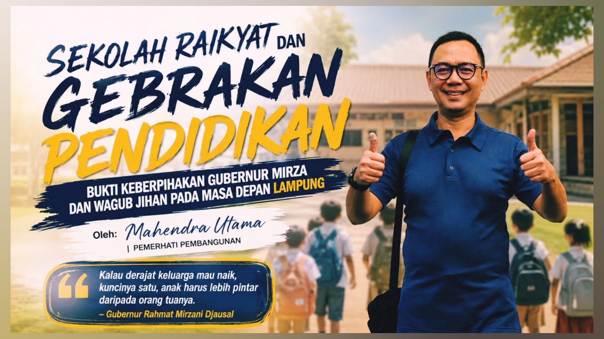 Sekolah Rakyat dan Gebrakan Pendidikan