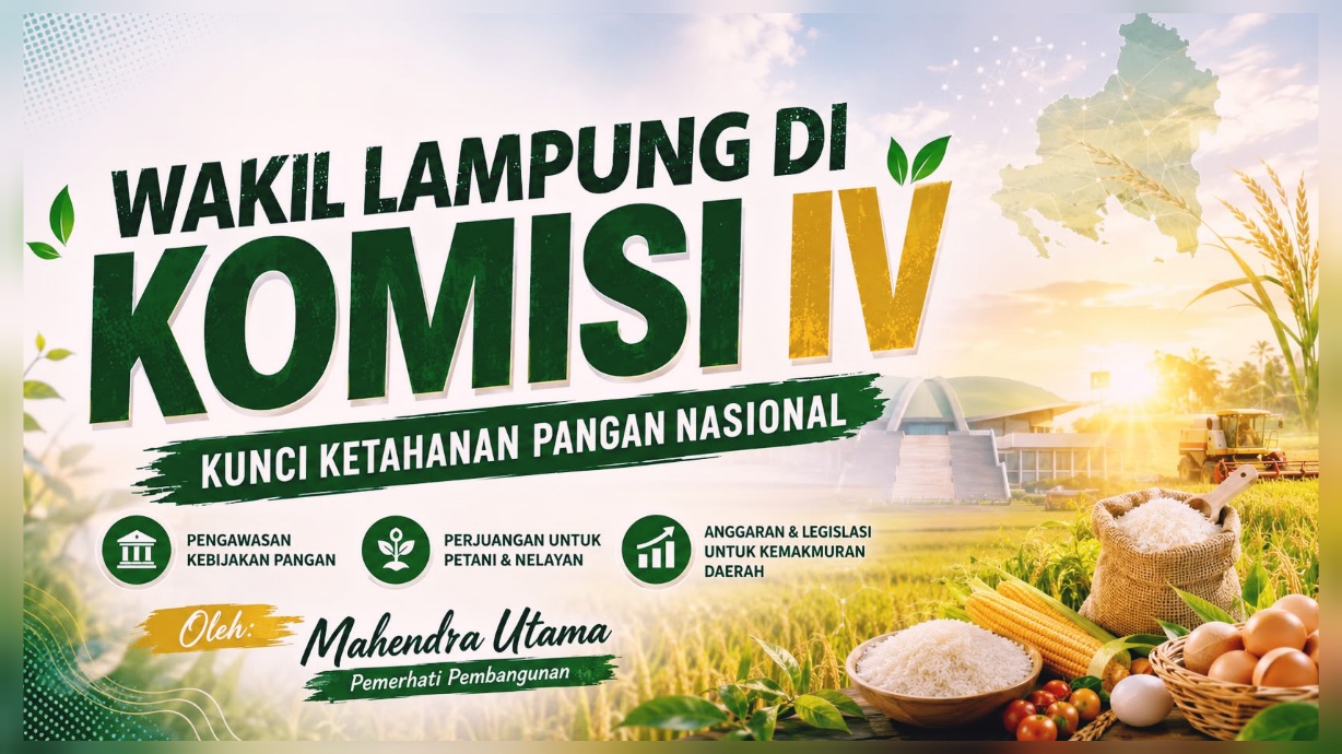 Wakil Lampung di Komisi IV
