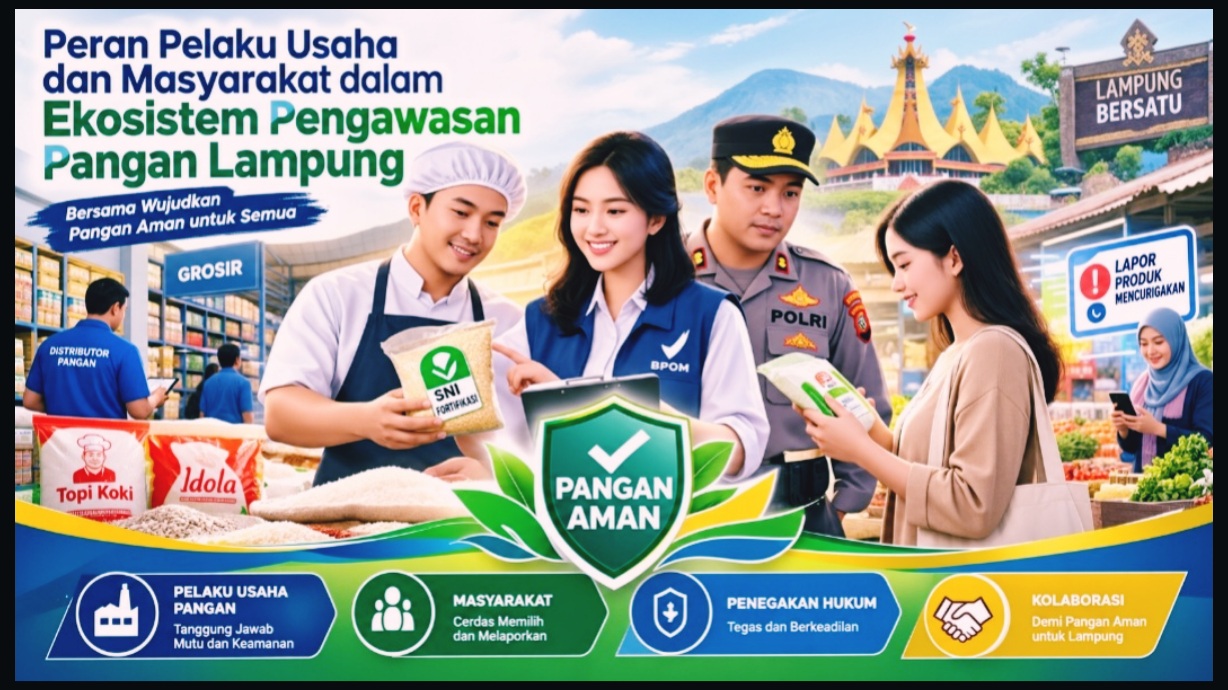 Ekosistem Pengawasan Pangan Lampung