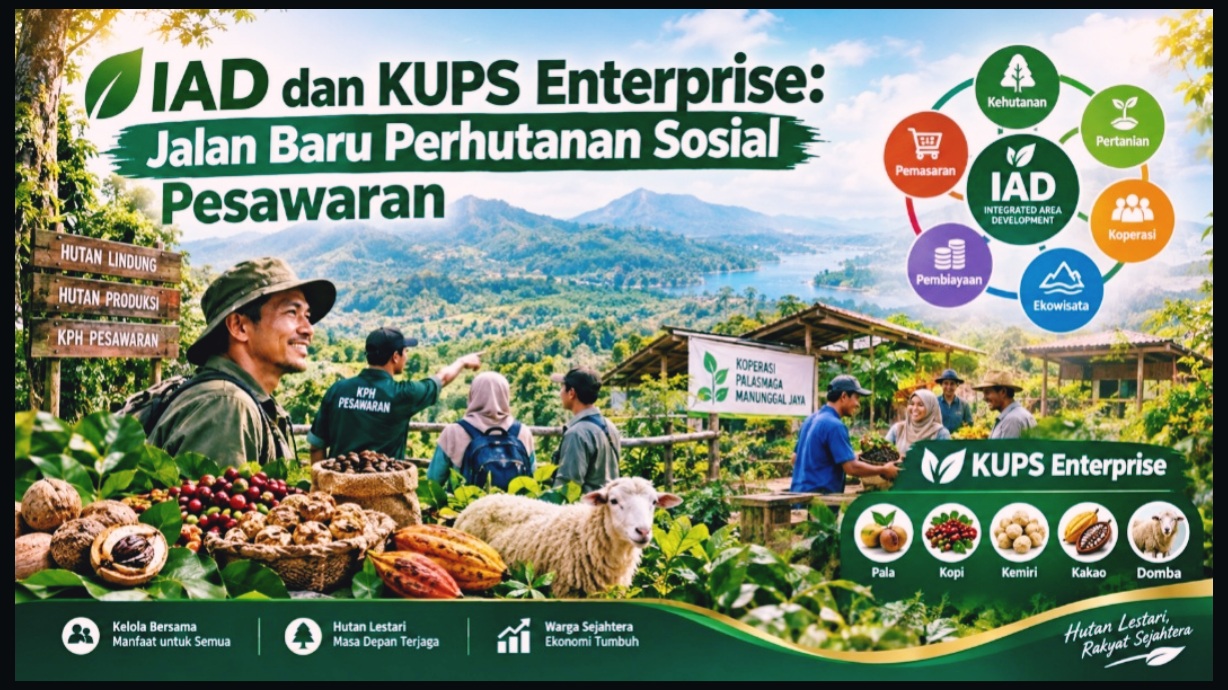 Jalan Baru Perhutanan Sosial Pesawaran