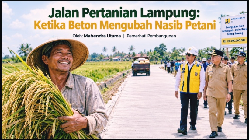 Jalan Pertanian Lampung