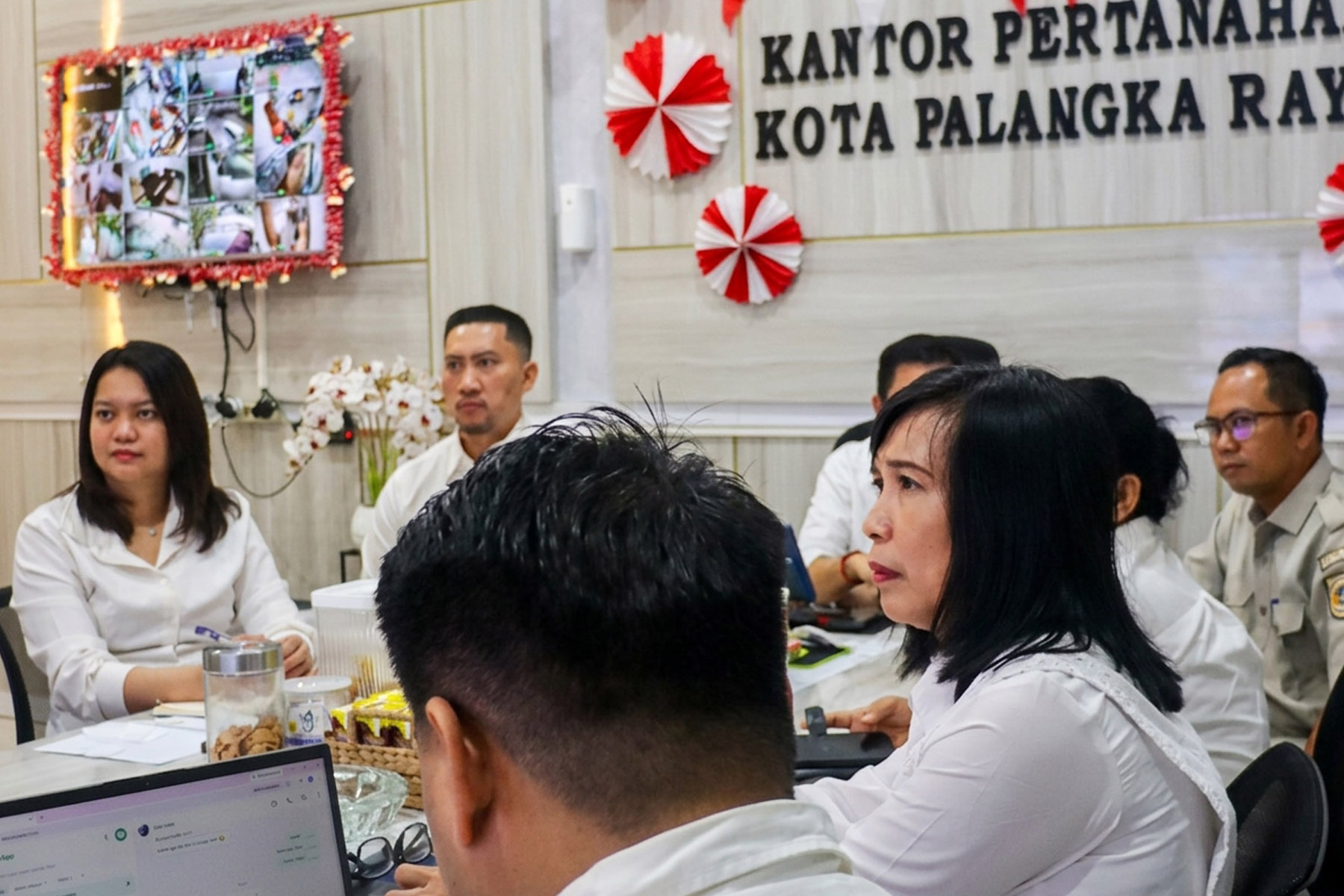 Kantor Pertanahan Palangka Raya Lakukan Evaluasi Kinerja