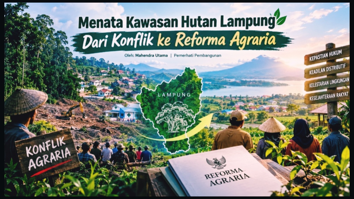 Menata Kawasan Hutan Lampung