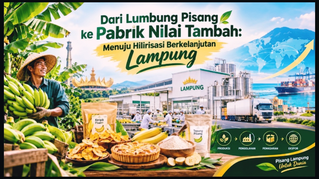 Menuju Hilirisasi Berkelanjutan Lampung