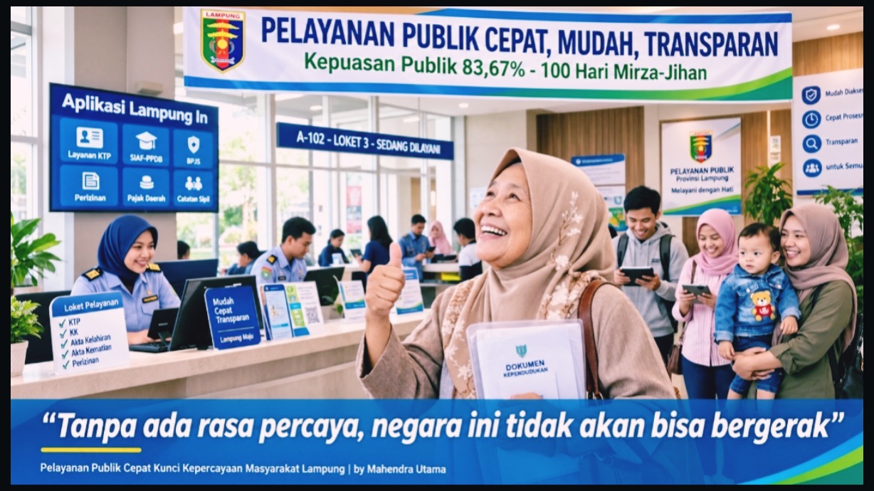 Pelayanan Publik Cepat Kunci Kepercayaan