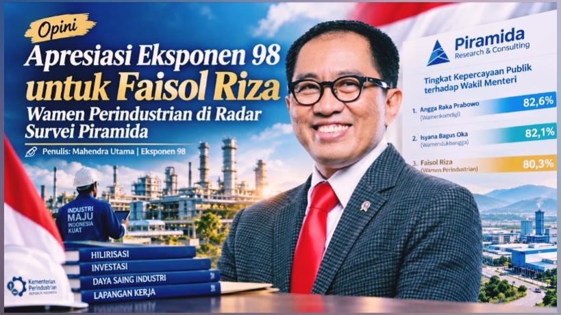 Apresiasi Eksponen 98 untuk Faisol Riza