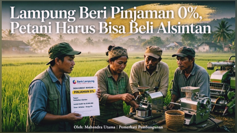 Lampung Beri Pinjaman 0%