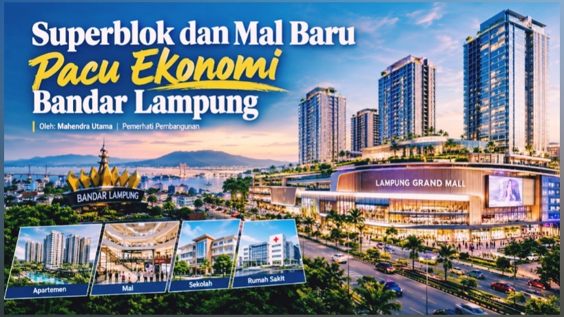 Mal Baru Pacu Ekonomi Bandar Lampung